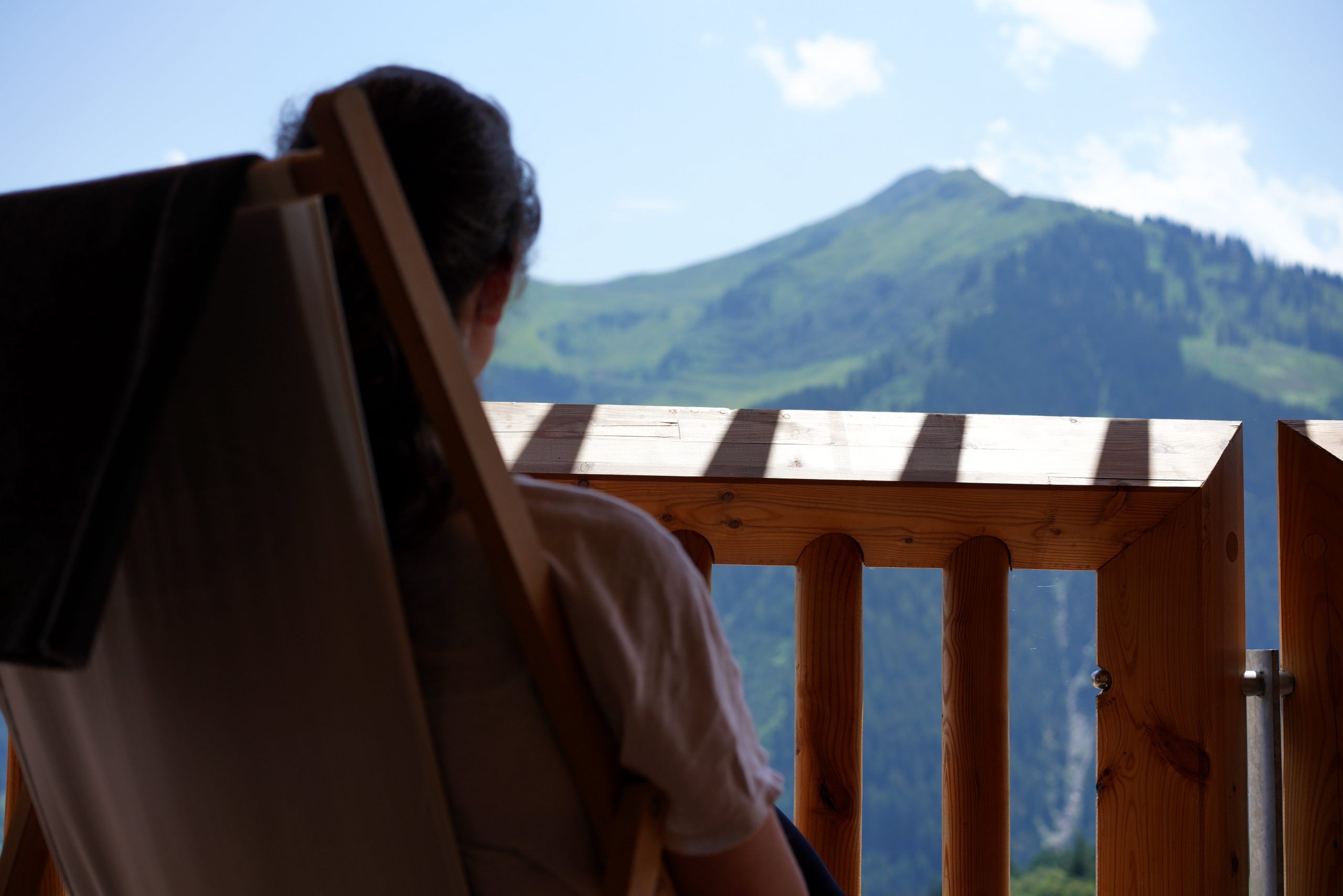 Alm mit Ausblick
